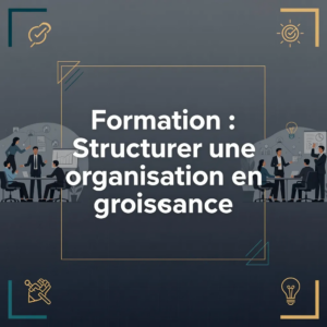 Formation : Structurer une organisation en croissance