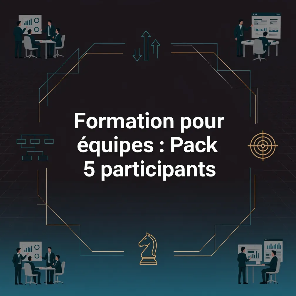 Formation pour équipes : Pack 5 participants