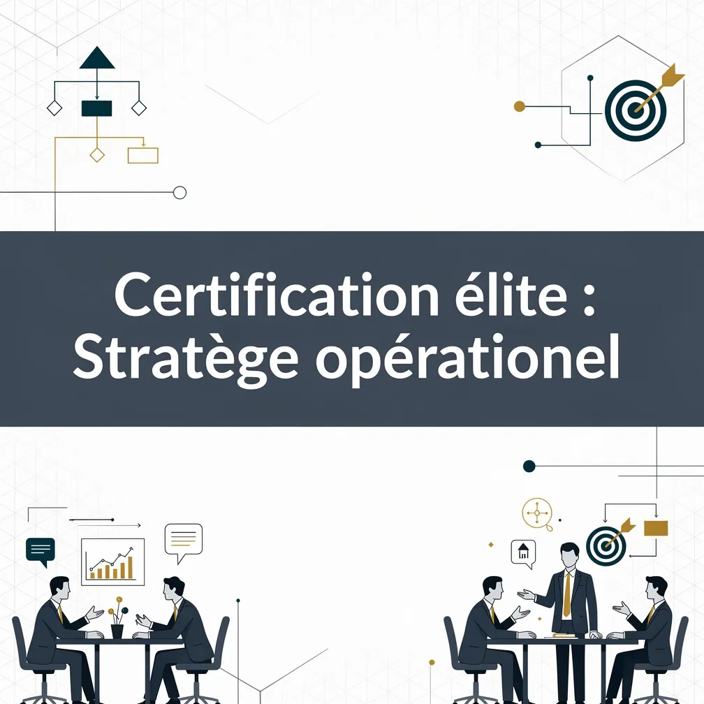 Certification élite : Stratège opérationnel